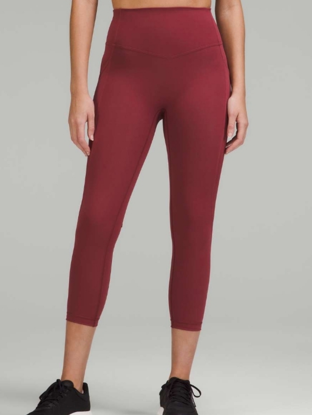 Lululemon Women's Size 0 All The Right Places High-Rise Crop Leggings 23" NWOT
